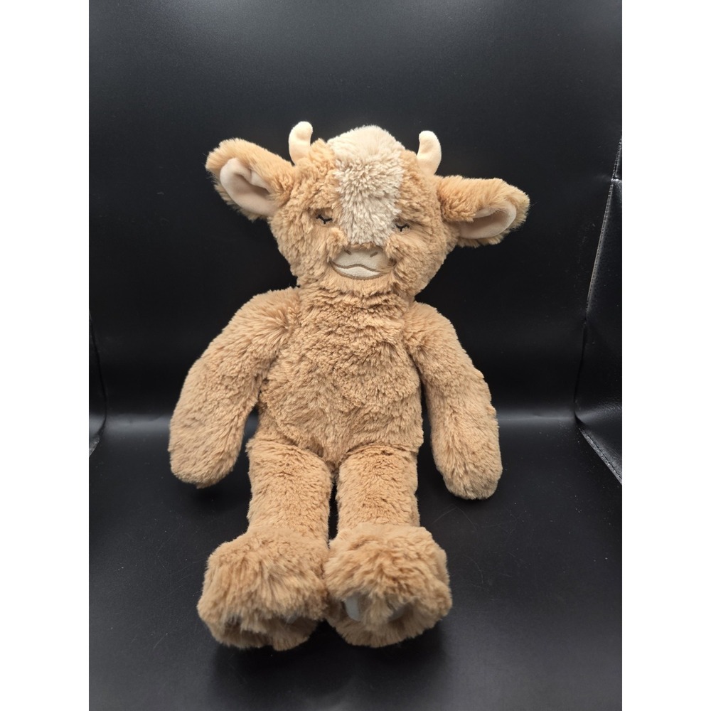 Slumberkins Yak Cow 14" Plush Stuffed Animal Brown Bull Toy Highlander 1151